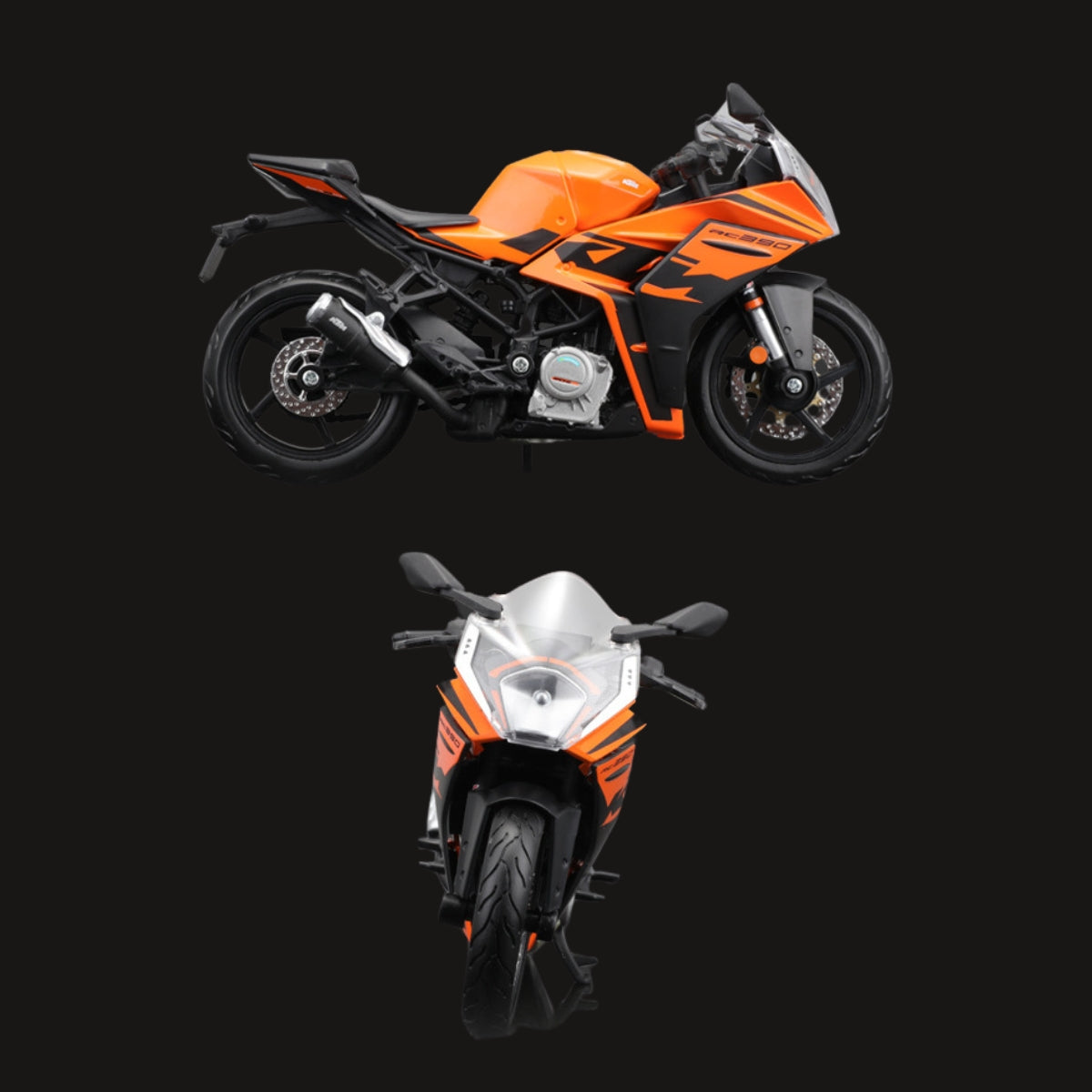 1:12 Scale KTM RC 390 Diecast Model Motorcycle