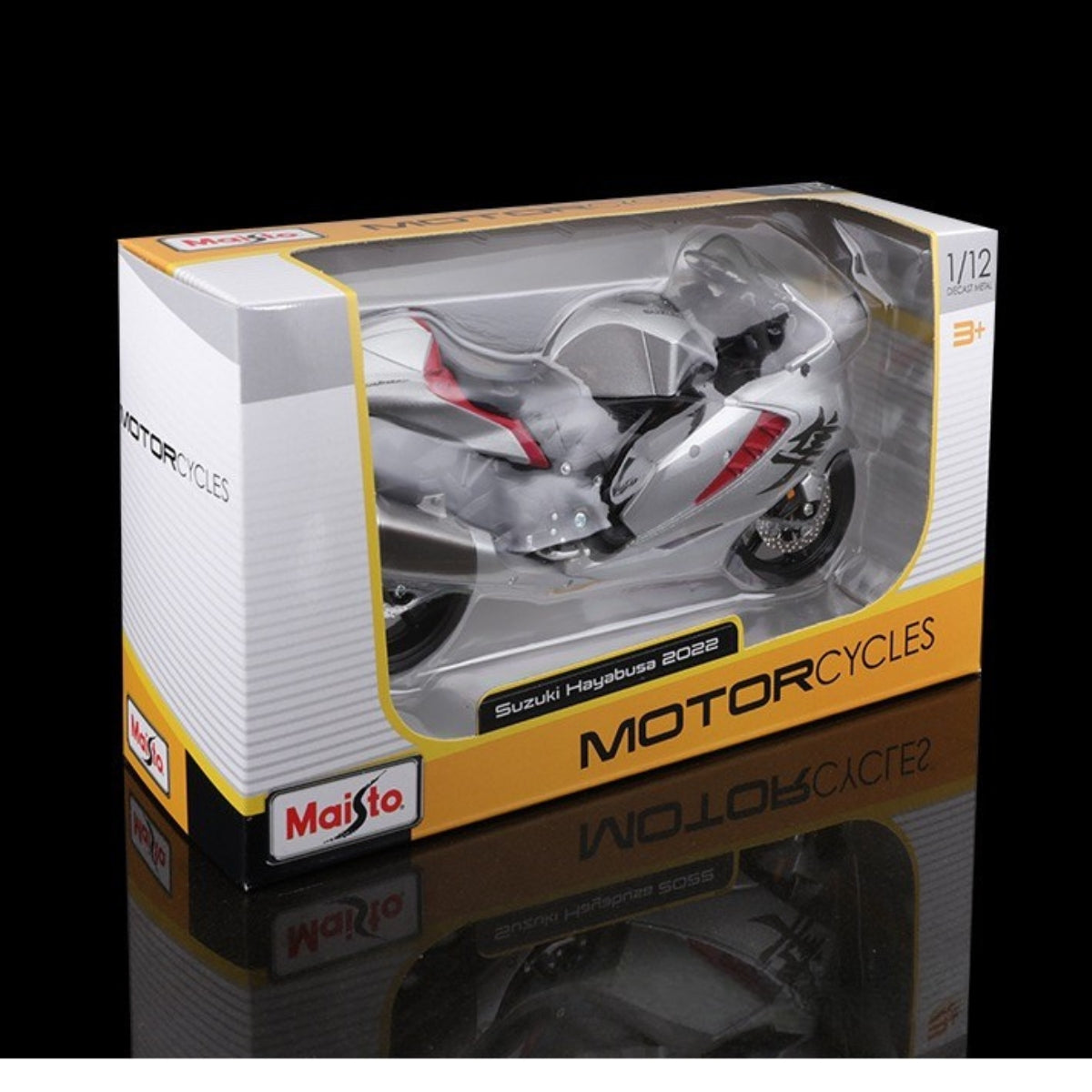 1:12 Suzuki Hayabusa 2022 Diecast Model Motorcycle