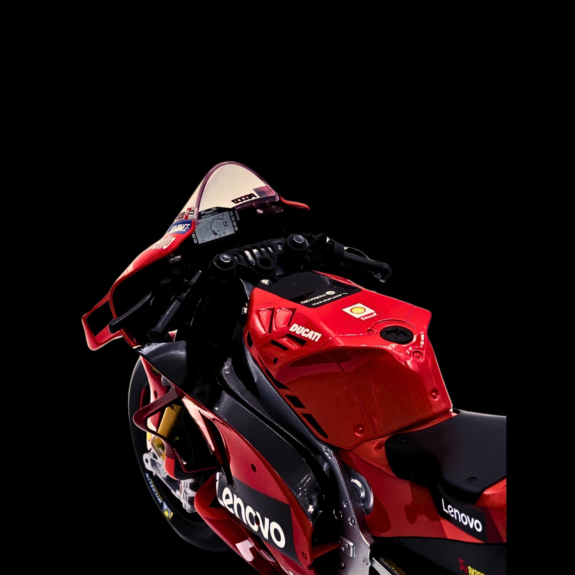 1: 6 Skala Ducati MotoGP Diecast Model Motorcycle