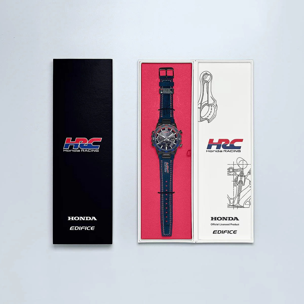 Casio-Gebäude Honda Racing Limited Edition ECB-2000HR-1AJR Uhr