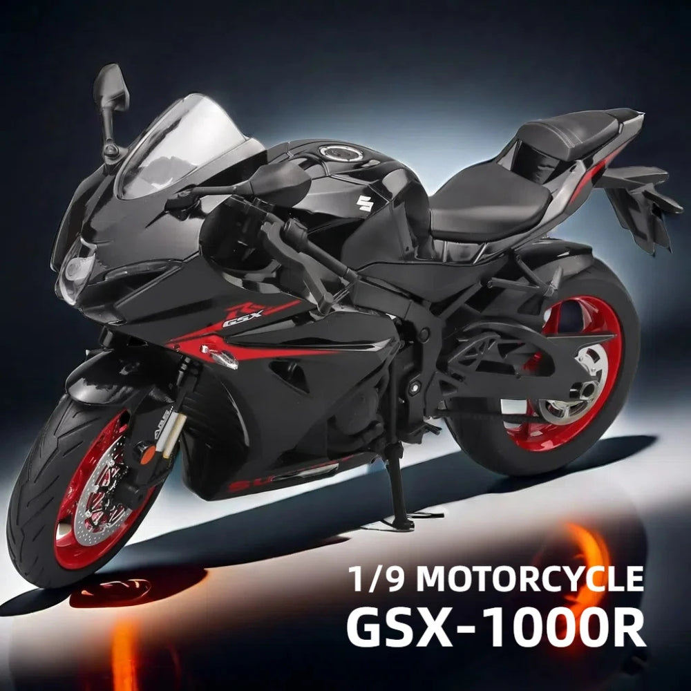 1:9 Scale Suzuki GSX1000 Diecast Model Motorcycle