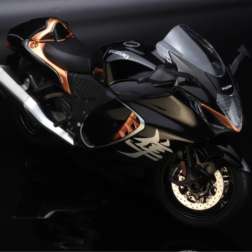 1:9 Scale Suzuki Hayabusa Diecast Model Motorcycle